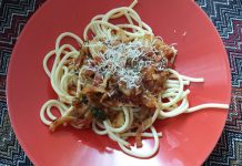 Spaghetti mit Fenchelsauce