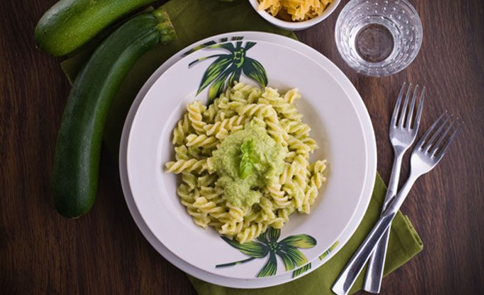 Fusilli mit Zucchinisauce