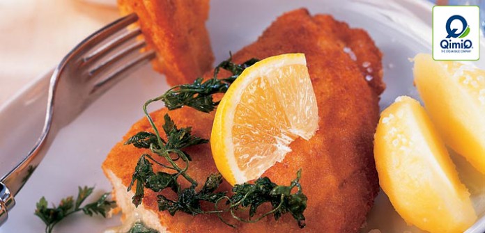 Huehnerschnitzel mit Spinat-Gorgonzola-Fuellung Kopie