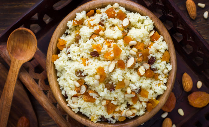 Couscous mit Früchten