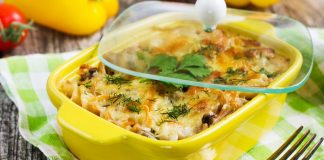 Spätzle-Gemüse-Gratin