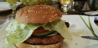 Gegrillter Burger