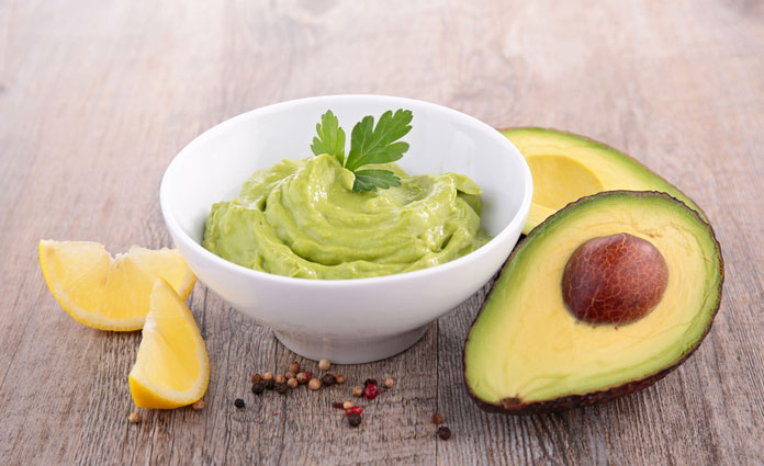 Kartoffelpuffer mit Avocadosauce