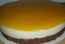 Mango-Torte ohne Backen