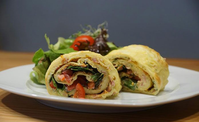 Pikante-Schinken-Kräuter-Ro Pikante Schinken-Kräuter-Roulade