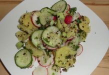 Radieschen-Salat