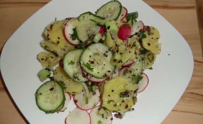 Radieschen-Salat