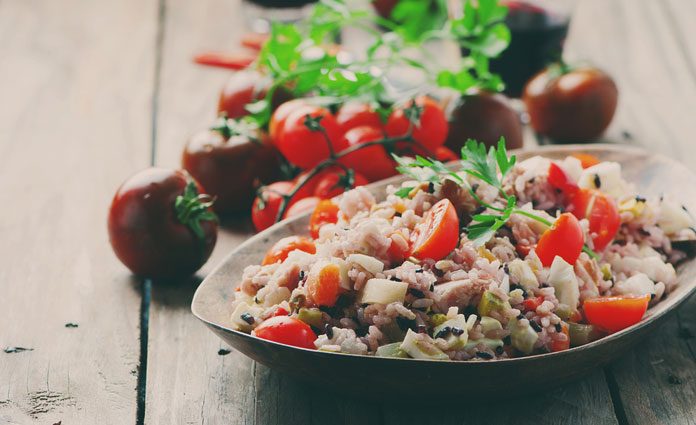 Thunfisch-Reis-Salat