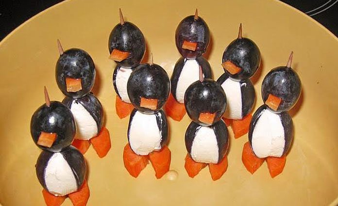 Traubenpinguine