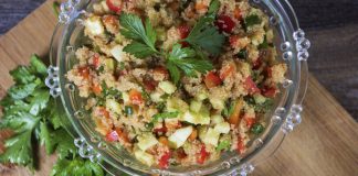 Amaranth-Gemüse-Pfanne