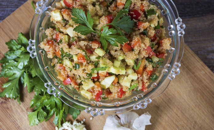 Amaranth-Gemüse-Pfanne