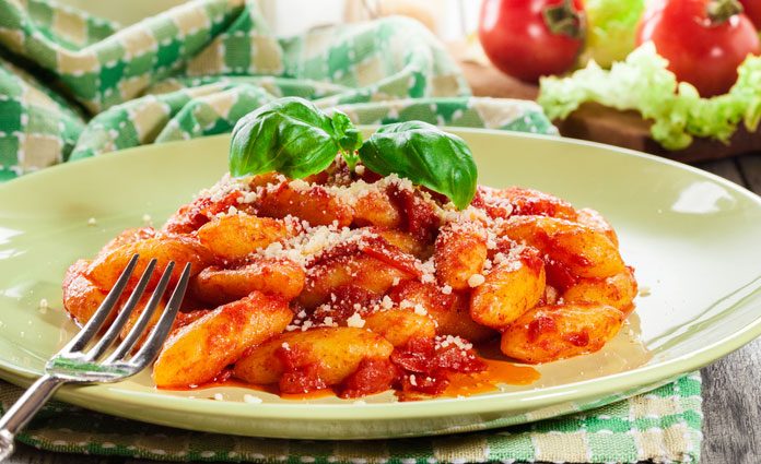 BuchweizenSchafskäseGnocchi Buchweizen-Schafskäse-Gnocchi