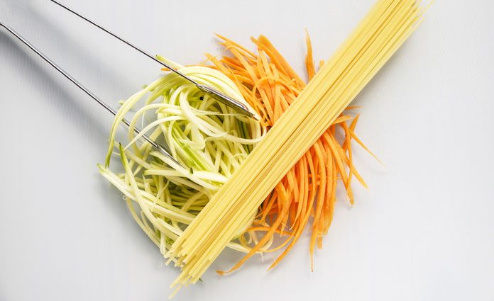 Gemüserahmspaghetti Gemüserahmspaghetti