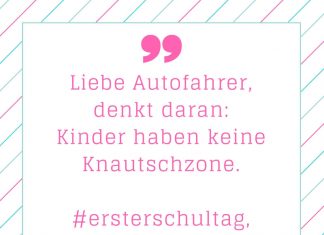schulbeginn kinder knautschzone