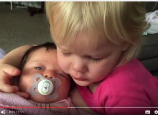 Video: Das ist Geschwisterliebe