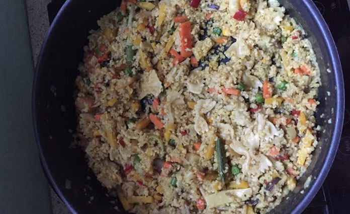 Gemüsepfanne-mit-Bulgur Gemüsepfanne-mit-Bulgur