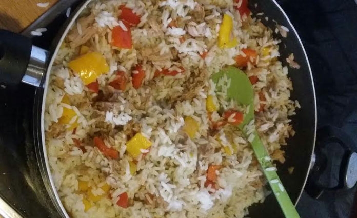 Thunfischpfanne-mit-Gemüse Thunfischpfanne mit Gemüse
