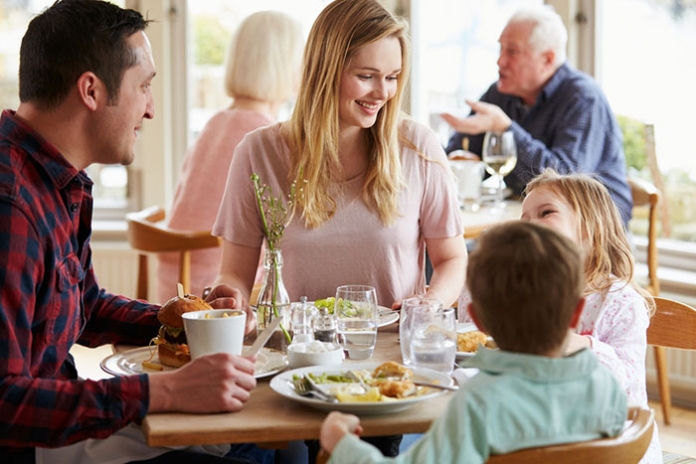 Essen gehen mit Kindern