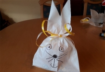 Ostern Basteln mit Kindern Ostersackerl