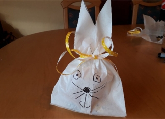 Ostern Basteln mit Kindern Ostersackerl